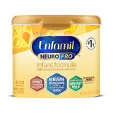 Infant Formula Enfamil NeuroPro Unflavored 20.7 oz. Canister Powder Iron 472505 Pack of 1
