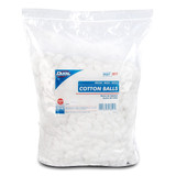 Dukal Cotton Ball Medium NonSterile, 801, Bag of 1