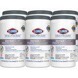 Clorox Healthcare VersaSure Surface Disinfectant Cleaner Premoistened Quaternary Based Manual Pull Wipe 85 Count Canister Scented NonSterile, 31757, Case of 6
