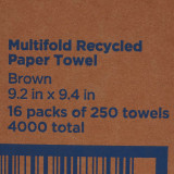 Paper Towel Pacific Blue Basic Multi-Fold 9-1/4 X 9-2/5 Inch 23304 Pack/1 3130LF Georgia Pacific 449376_PK