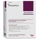 Impregnated Swabstick Prevantics Maxi 3.15% / 70% Strength CHG Chlorhexidine Gluconate / Isopropyl Alcohol Individual Packet NonSterile S41950 Case/300 5-1435 Professional Disposables 545438_CS
