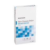Skin Closure Strip McKesson 1 X 5 Inch Nonwoven Material Reinforced Strip White 3011 Case/100 201140 MCK BRAND 876310_CS Skin Closure Strip McKesson 1 X 5 Inch Nonwoven Material Reinforced Strip White 3011 Case/100 201140 MCK BRAND 876310_CS