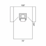 Surgical Drape Chest Drape 100 W x 72 W x 124 L Inch Sterile 89227 Case of 12