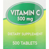 Vitamin C Supplement Geri-Care Ascorbic Acid 500 mg Strength Tablet 500 per Bottle 841-50-GCP Case/12 16J16 MCK BRAND 689197_CS