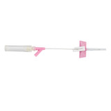 Saf-T-Intima Closed IV Catheter 20 Gauge 1 Inch BD Vialon Winged Hub Blood Control, 383336, Case of 200