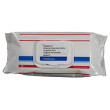 Cardinal Health Wings Personal Cleansing Wipe with Vitamin E, Chamomile and Aloe Vera, Size 8.6 x 11.8'', Pack of 96