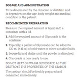 Glycosade Oral Supplement Unflavored Powder 60 Gram Individual Packet, 812539021346, Box of 30