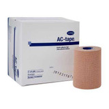 Athletic Tape AC-tape Mid-Strength Adhesive Cotton 3 Inch X 5 Yard Tan NonSterile 64300000 Case/48 600 Hartmann 442376_CS