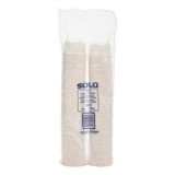 Solo 4 oz. Paper Souffle Cup White Disposable, 400-2050, Sleeve of 250