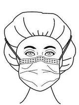 Surgical Mask Fog Shield Anti-fog Foam Pleated Tie Closure One Size Fits Most Green Diamond NonSterile Not Rated Adult 65 3320 Box/25 1649 BLA XL Aspen Surgical Products 157689_BX