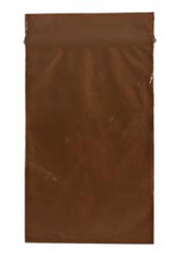 Reclosable UV Protection Bag 2 X 3 Inch Plastic Amber Zipper Closure, Q207, Pack of 100