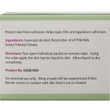 Skin Barrier Wipe Safe N Simple 43% / 20% Strength Isopropyl Alcohol / Butyl Ester of PVM/MA Copolymer Individual Packet NonSterile SNS81850 Case/10000 305 Safe N Simple 895485_CS Skin Barrier Wipe Safe N Simple 43% / 20% Strength Isopropyl Alcohol / Butyl Ester of PVM/MA Copolymer Individual Packet NonSterile SNS81850 Case/10000 305 Safe N Simple 895485_CS