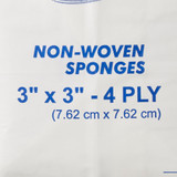 Clinisorb Nonwoven Sponge 3 X 3 Inch 4-Ply NonSterile 200 per Pack, 2103, Case of 4000