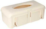 Glove Box Holder BD Horizontal Mounted 1-Box Capacity Ivory 4-1/4 X 7 X 12 Inch Plastic 305448 Each/1 3473 Becton Dickinson 243873_EA