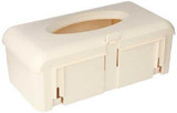 Glove Box Holder BD Horizontal Mounted 1-Box Capacity Ivory 4-1/4 X 7 X 12 Inch Plastic 305448 Each/1 3473 Becton Dickinson 243873_EA