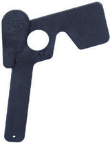 GOOD-LITE Eye Occluder Spectacle Style Multiple Pinhole Black Vinyl 700010 Pack of 1