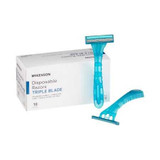 Razor McKesson Triple Blade Disposable 16-RZ15 Case/500 2840984702 MCK BRAND 628717_CS Razor McKesson Triple Blade Disposable 16-RZ15 Case/500 2840984702 MCK BRAND 628717_CS