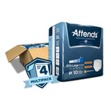 Unisex Adult Absorbent Underwear Attends Bariatric Pull On with Tear Away Seams 3X-Large Disposable Heavy Absorbency AU60 Case/40 N9108PK ATTENDS HEALTHCARE PRODUCTS 1184056_CS
