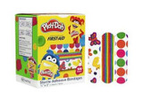 Adhesive Strip American White Cross 3/4 X 3 Inch Plastic Rectangle Kid Design Play Doh Sterile 1087742 Box/100 SB327030IR Dukal 1156948_BX