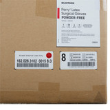 McKesson Perry Performance Plus Surgical Glove Size 8 Sterile Latex Standard Cuff Length Smooth Cream Chemo Tested, 20-1080N, Pair of 1