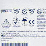 Vaseline Petrolatum Impregnated Dressing Strip 1 X 8 Inch Sterile, 8884417601, Case of 200