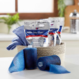 Cast Tape Delta-LitePlus 3 Inch X 12 Foot Fiberglass / Resin Deep Blue 7345821 Box/10 79-81405 BSN Medical 653365_BX