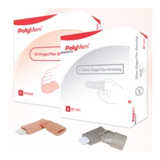  PolyMem Finger / Toe Foam Dressing Nonadhesive, 3 to 3.4'' Circumference, Sterile – 4404, Case of 30