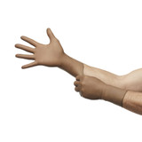 ENCORE Latex Micro Surgical Glove Size 7.5 Sterile Latex Standard Cuff Length Micro-Textured Brown Chemo Tested, 5787004, Pack of 1