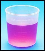 Allegiance Medicine Cup 2 oz Translucent Plastic, Sterile, 12493-500, Case of 100