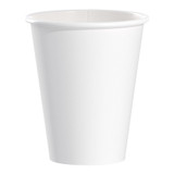 Solo 8 oz. Paper Drinking Cup White Disposable, 378W-2050, Pack of 50