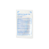 BD E-Z Scrub Impregnated Scrub Brush with Nail Pick Polyethylene Bristles / Sponge Blue, 371163, Case of 300