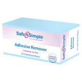 Safe n Simple Adhesive Remover Wipe 50 per Box Alcohol Based, SNS00650, Case of 10000