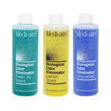 Medi-aire Biological Odor Eliminator Deodorizer Liquid 8 oz. Bottle Unscented, 7018U, Case of 12