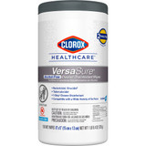 Clorox Healthcare VersaSure Surface Disinfectant Cleaner Premoistened Quaternary Based Manual Pull Wipe 150 Count Canister Scented NonSterile, 31758, Case of 6