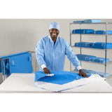 QUICK CHECK H100 Sterilization Wrap White / Blue 12 X 12 Inch Dual Layer SMS Polypropylene Steam / EO Gas / Hydrogen Peroxide 34154 Case/480 DX440050 O&M Halyard Inc 849697_CS QUICK CHECK H100 Sterilization Wrap White / Blue 12 X 12 Inch Dual Layer SMS Polypropylene Steam / EO Gas / Hydrogen Peroxide 34154 Case/480 DX440050 O&M Halyard Inc 849697_CS