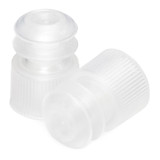 McKesson Tube Closure Flanged Plug Cap Natural 12 mm, NonSterile, 177-118127C, Bag of 1000