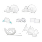 Breast Pump Replacement Parts Kit Evenflo Advanced 5144111 Case/12 10431-8 Evenflo 1041161_CS