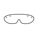 SafeView Replacement Lens SV250L Case/250 11-7427-4 O&M Halyard Inc 547416_CS