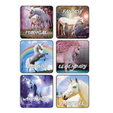 Kids Love Stickers90 per Unit Fantasy Unicorns Sticker 2956 Roll/1 Medibadge 1133524_RL