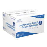 Conforming Bandage Dynarex Polyester 1-Ply 4 Inch X 4-1/10 Yard Roll Shape Sterile 3114 Box/12 PWC-513/1 Dynarex 884100_BX