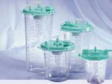 Suction Canister Hi-Flow 3000 mL Float Valve Shut-Off Lid 3002 055 Each/1 2230 BEMIS HEALTHCARE 329010_EA