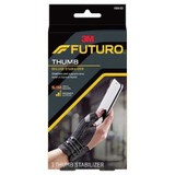 Thumb Stabilizer 3M Futuro Deluxe Adult Small / Medium Lacing System Left or Right Hand Black 05113119855 Each/1 11308 3M 1124574_EA