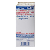 Gauze Sponge Ducare Cotton 12-Ply 4 X 4 Inch Square Sterile 82412 Case/600 02MSR Derma Sciences 645795_CS Gauze Sponge Ducare Cotton 12-Ply 4 X 4 Inch Square Sterile 82412 Case/600 02MSR Derma Sciences 645795_CS