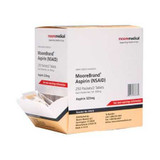 Pain Relief McKesson Brand 325 mg Strength Aspirin Tablet 250 per Box 87676 Box/250 5672 MCK BRAND 1111741_BX