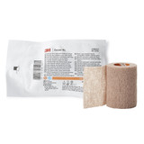 Cohesive Bandage 3M Coban LF 3 Inch x 5 Yard Self-Adherent Closure Tan Sterile Standard Compression 2083S Pack of 1