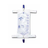 Urinary Leg Bag Medline Anti-Reflux Valve Sterile Fluid Path 600 mL DYND12574 Case/48 17121 MEDLINE 446577_CS