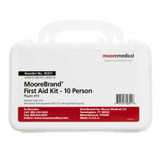 First Aid Kit McKesson 10 Person Plastic Case 30321 Case/12 502100 MCK BRAND 1066508_CS