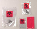Specimen Transport Bag with Document Pouch Econo-Zip 6 X 9 Inch Zip Closure STAT / Biohazard Symbol / Storage Instructions NonSterile L222-WNDFMUO Pack/50 L222-WNDFMUO Econo-Zip 410882_PK