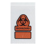 BAG BIOHAZARD SPCMN RECLOS 6X9 CUSTOM 100621-060 Pack of 100