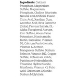 FruitiVits Oral Supplement Orange Flavor Powder 6 Gram Individual Packet, 812539021414, Pack of 1